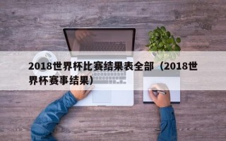 2018世界杯比赛结果表全部（2018世界杯赛事结果）