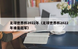 足球世界杯2022年（足球世界杯2022年谁是冠军）